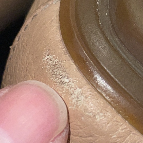 Anthropologie Calvin Klein Leta Leather Flats/Slip Ons. Size 9. Rubber Soles - Picture 12 of 13